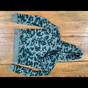 Camo ampersand hoodie